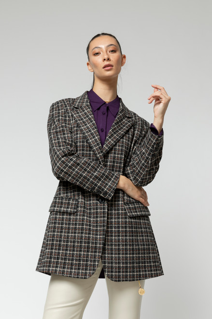 Black Check Oversized Blazer - SALE Black Check Oversized Blazer - SALE