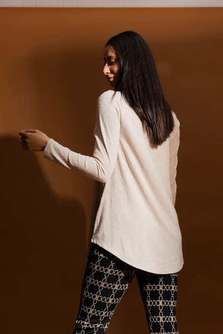 Oatmeal Bell Long Sleeve Top - SALE