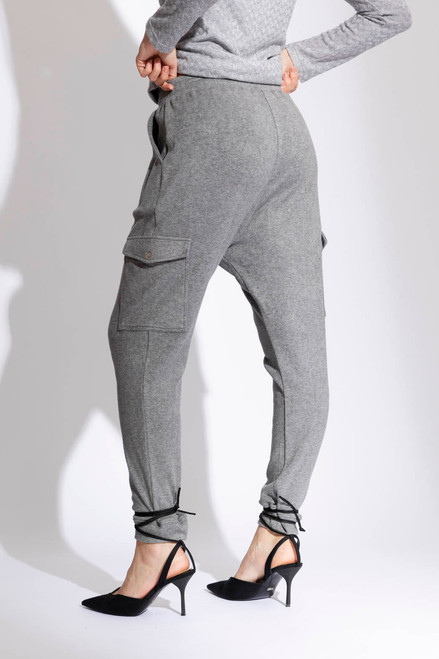 Grey Cargo Lounge Pants - FINAL SALE