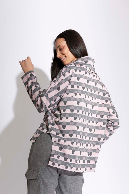 Pink Gigi Roll Jumper - FINAL SALE