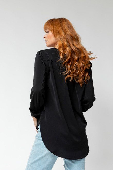 Black Soft Touch Sydney Blouse