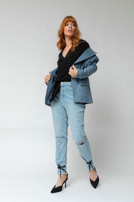 Black Soft Touch Sydney Blouse