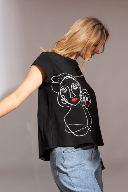 Infinity T-Shirt Black