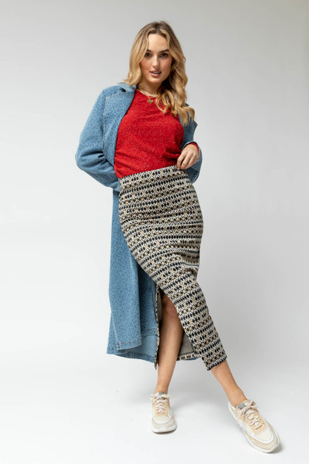 Jester Ponte Miracle Skirt - FINAL SALE