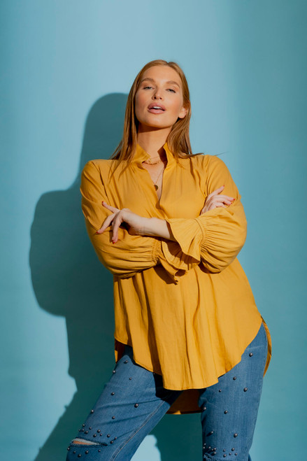Marigold Femme Blogger Shirt