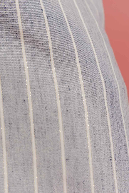 Blue Stripe Linen Cleo Pant