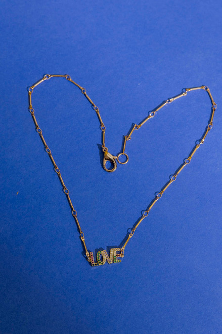 Colourful Love Necklace