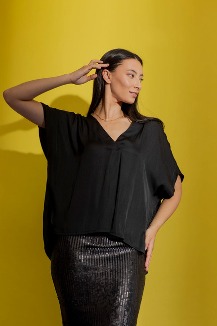 Black Bondi Top