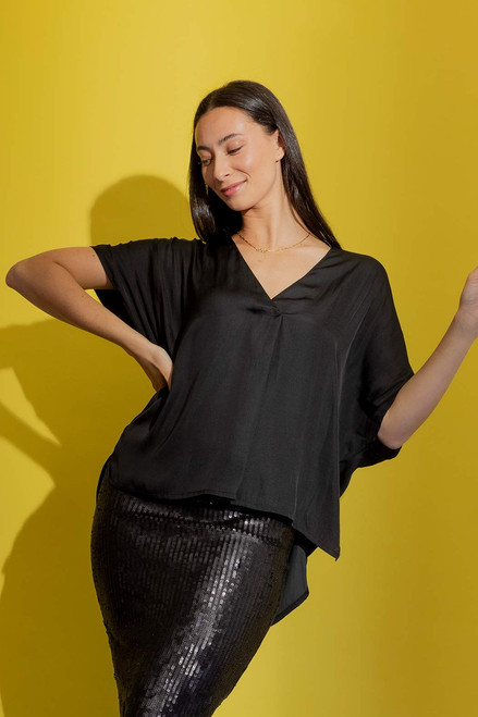 Black Bondi Top