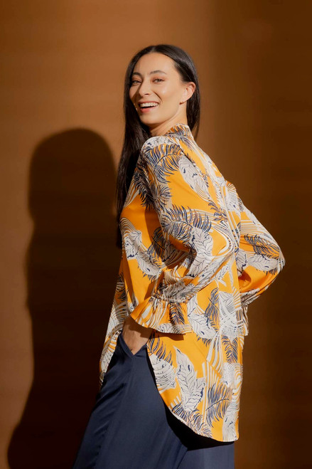 Fern Print Femme Blogger Shirt