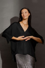 Black Long Sleeve Bondi Top