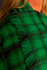 Green Check Blanket Scarf