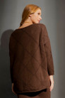 Cocoa Criss-Cross V-Neck Jumper