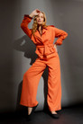 Orange Textured Crop Trench