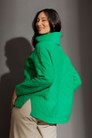 Jade Diamond Cowl Neck Jumper