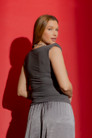 Grey Tencel Lust Cami