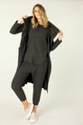 Charcoal Slouch Pant