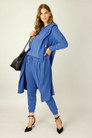 Blue Lounge Slouch Pant