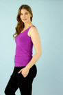 3 Pack 70cm Jersey Cami (Magenta, Jade & Pink) - SALE