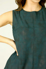 Green Leatherette Matrix Cami - SALE