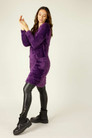 Purple Plush Jumper Dress - FINAL SALE