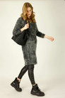 Dark Grey Plush Jumper Dress - FINAL SALE