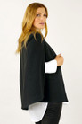 Black Cape Jacket - SALE