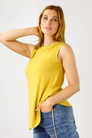 Gold Shimmer Crew Cami - SALE