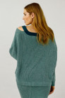 Teal Rib Hazel Cardigan - SALE