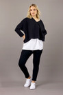 Black Nano Cotton Jumper - SALE