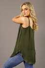 Olive Seta Effortless Cami - SALE