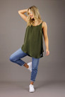 Olive Seta Effortless Cami - SALE