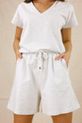 Ivory Marle Boyfriend  Short - SALE