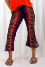 Mexico Print Crop Flare Pant - SALE