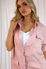 Pink Lurex Summer Shacket - SALE