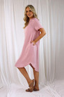 Soft Pink Seta Tee Dress - FINAL SALE