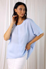 Pale Blue Seta Easy Tee - SALE