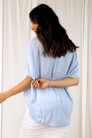 Pale Blue Seta Easy Tee - SALE