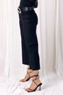 Black Bengaline Culotte - SALE