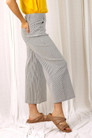 Navy Stripe Bengaline Culotte - SALE