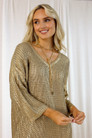 Gold Foil Tunic - SALE