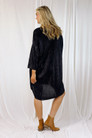 Black Foil Tunic - SALE