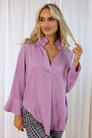 Mauve Seta Blogger Shirt