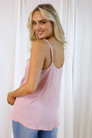 Soft Pink Seta Lace Cami - FINAL SALE