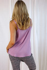 Mauve Seta Lace Cami - FINAL SALE