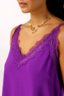 Magenta Soft Touch Lace Cami - FINAL SALE