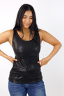 Shimmer Vegan Leather Shaper Cami