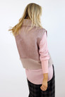 Pink Reversible Crop Vest