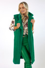 Motto Fashions Green Teddy Vest