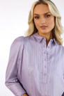 Lilac Lurex Maya Shirt